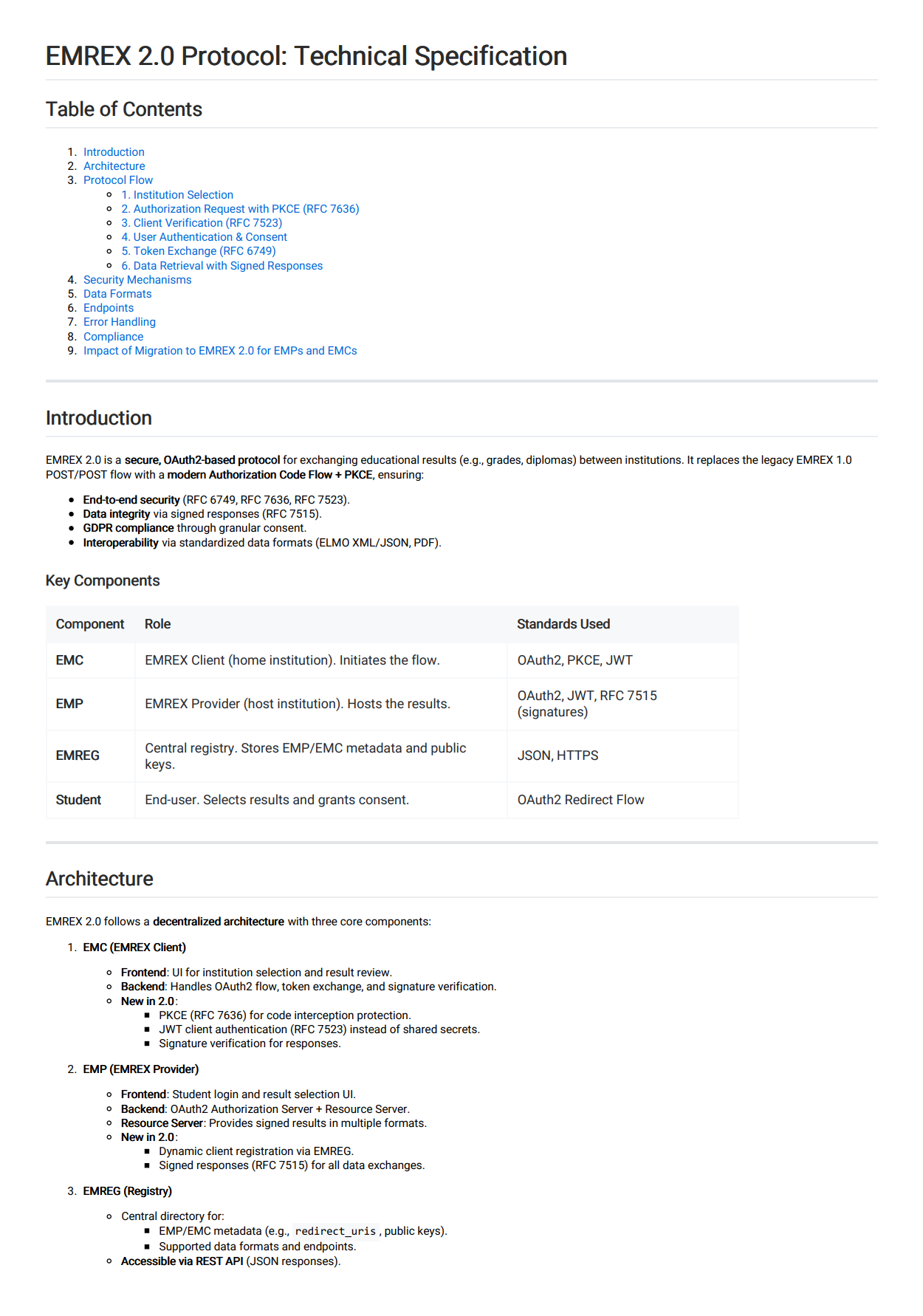 EMREX 2.0 Protocol: Technical Specifications (PDF)